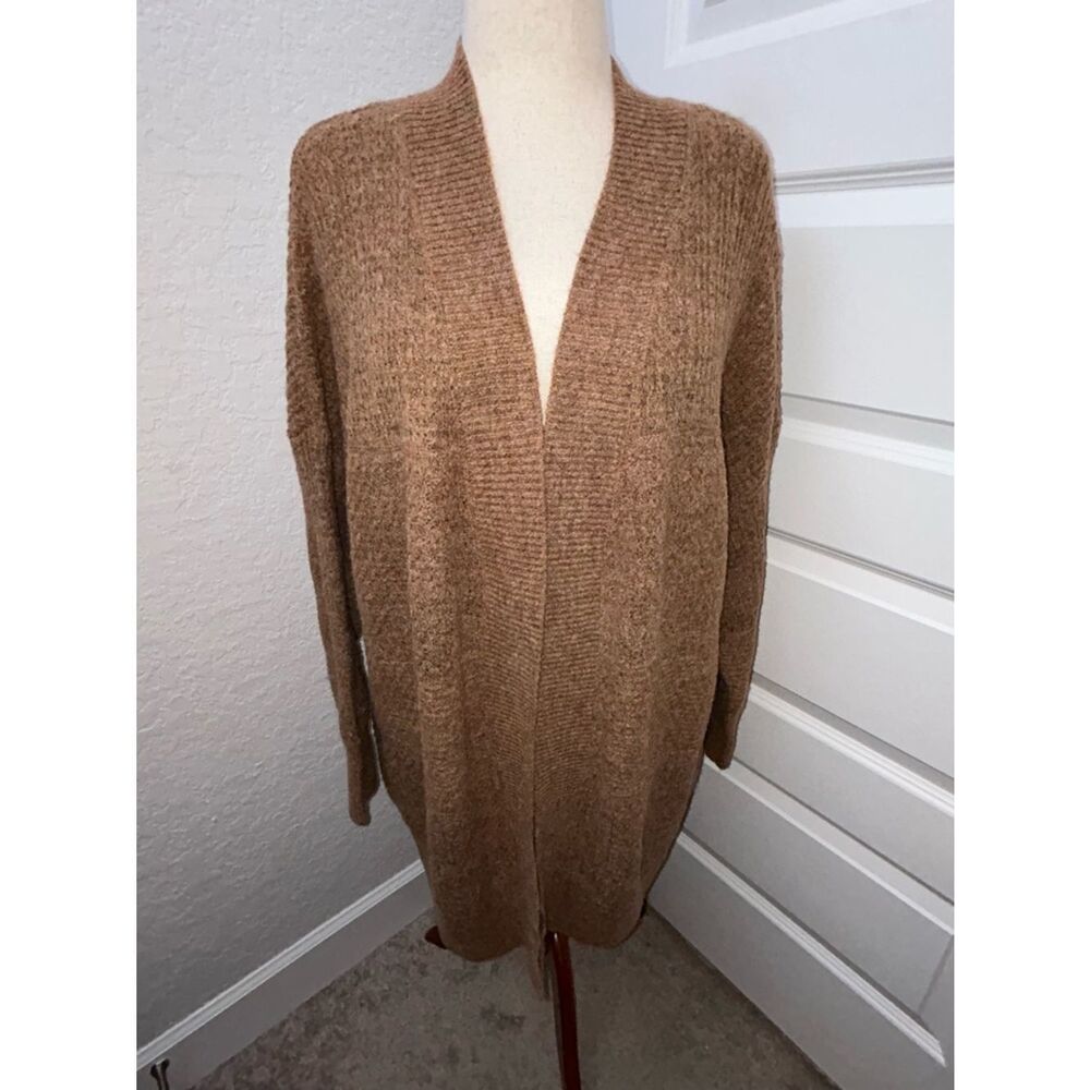 Natural Reflections Wanderer Long Sleeve Open Front Cardigan Sweater